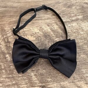 Black Adjustable Bow Tie HoCo Prom Wedding Party